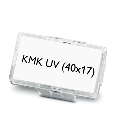 KMK UV (40X17) - Supporto per marcatore cavi