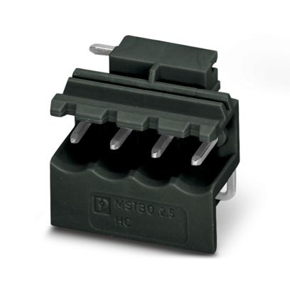 MSTBO 2,5/ 4-G1L BK CD:3,4 - Connettore fisso per circuiti stampati