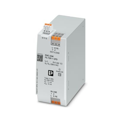 SFP2-1S-1-6A-230AC-PT - Dispositivo di protezione contro le sovratensioni filtro EMC