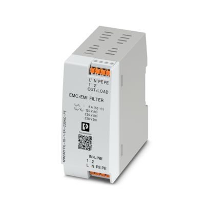 FIL-1S-1-6A-230AC-PT - Filtro EMC