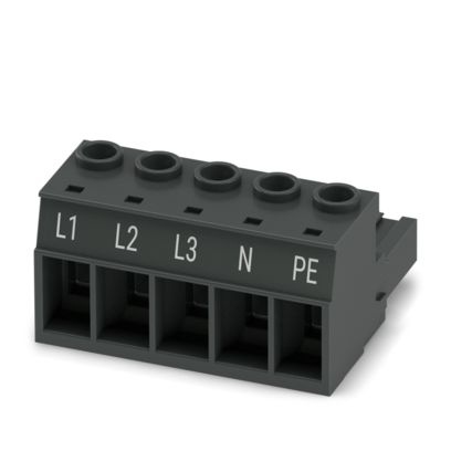 PC 16/ 5-ST-10,16BKBDWH:L1-PE - Connettore per circuito stampato