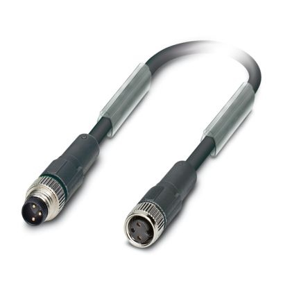 SAC-3P-M 8MS-M 8FS BK/ - Cavo per sensore/attuatore