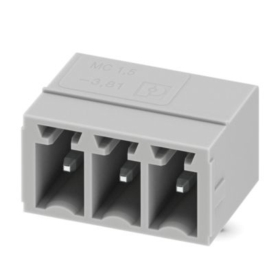 MC 1,5/ 3-G-3,81 GY - Connettore fisso per circuiti stampati