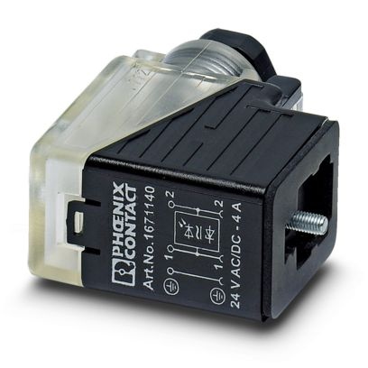 SACC-V-3CON-PG9/BI-1L-S - Connettore per valvola