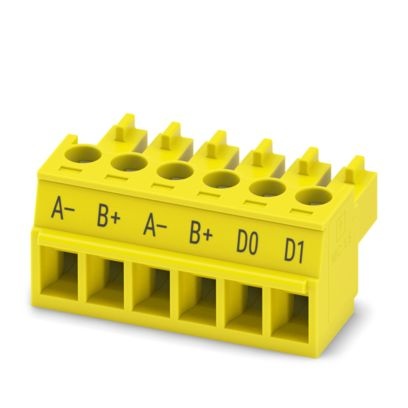 MC 1,5/ 6-ST-3,81 YE BD:D1 - Connettore per circuito stampato