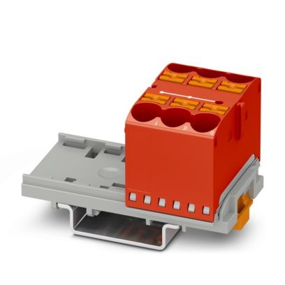 PTFIX 6X10/S-NS35 RD - Blocco di distribuzione