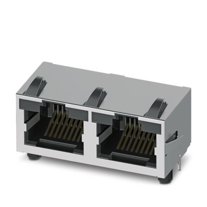 CUC-MP-J1ST-A/2R4LT-THR - Connettori modulari RJ45 per circuito stampato