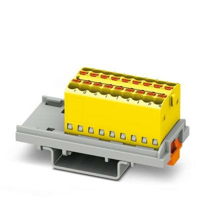 PTFIX 18X1,5-NS35 YE - Blocco di distribuzione