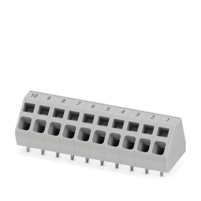 ZFKDSA 2,5-5,08-10 GY BD:10-1 - Morsetto per circuito stampato